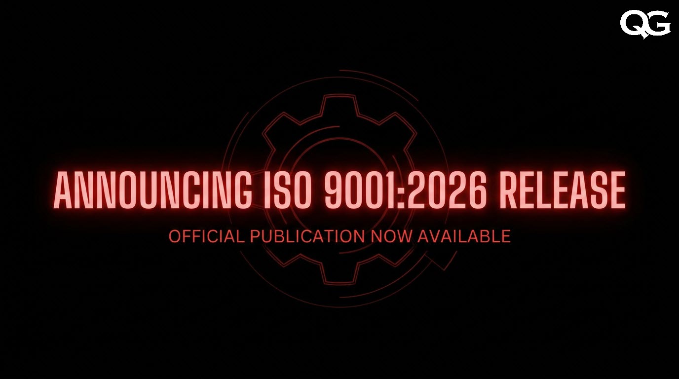 Announcing ISO 9001:2026 release — official publication now available